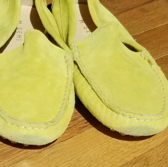 M. Gemi Suede Driving Moccasins - Picture 4 of 9
